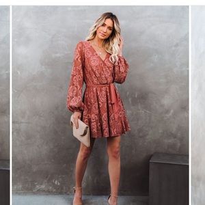 Lace Rose Dress